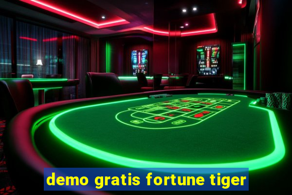 demo gratis fortune tiger